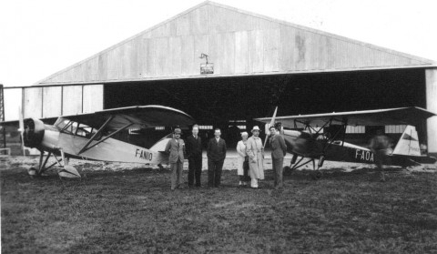 L'aéroclub en 1936